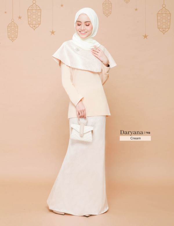 DARYANA KURUNG MODERN (CREAM) 723 / P723