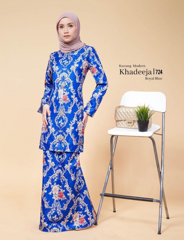 KHADEEJA KURUNG (ROYAL BLUE) 724 / P724