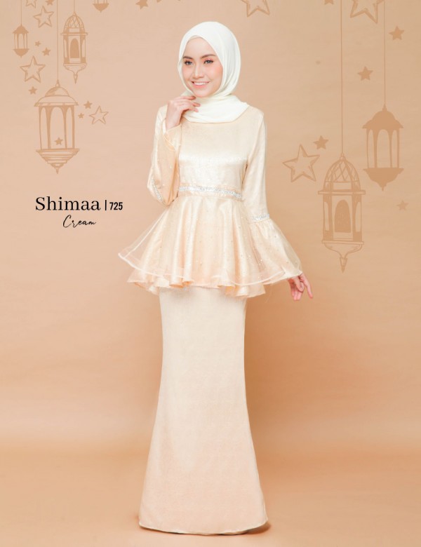 SHIMAA KURUNG MODERN (CREAM) 725 / P725