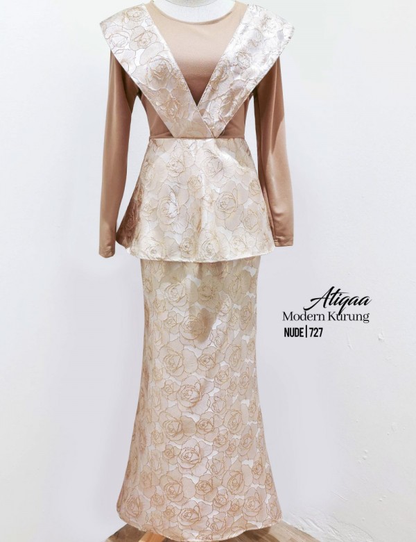 ATIQAA KURUNG MODERN (NUDE) 727 / P727