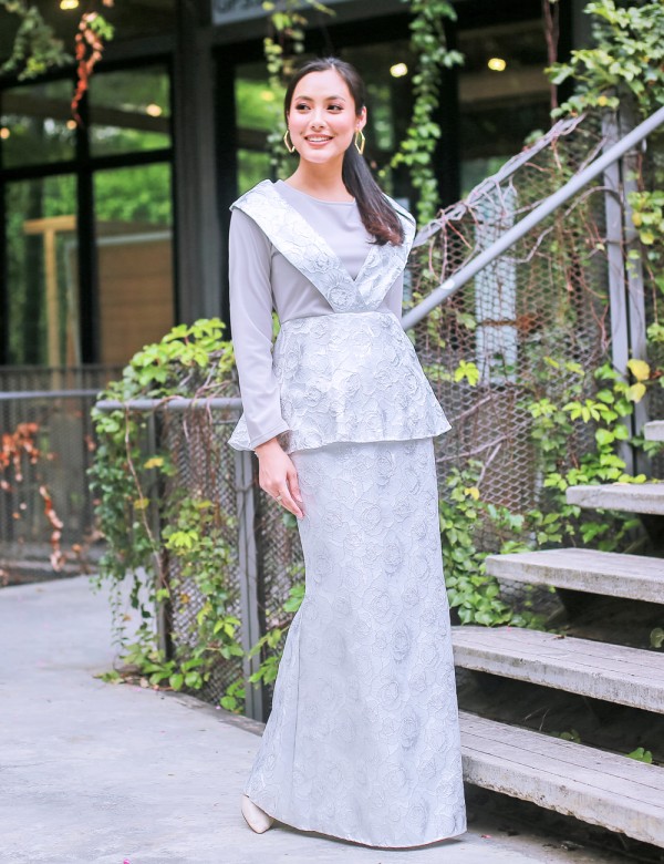 ATIQAA KURUNG MODERN (GREY) 727 / P727