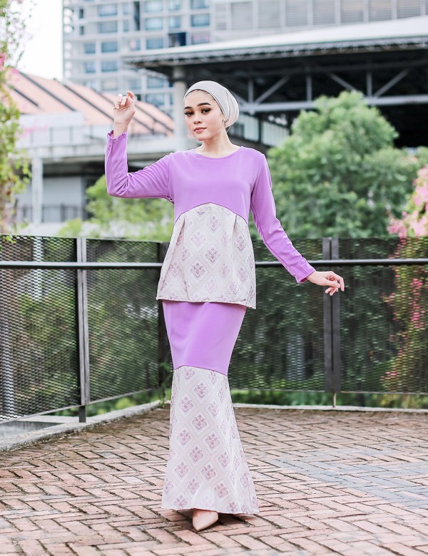 LINDAA KURUNG MODERN (PURPLE) 729 / P729