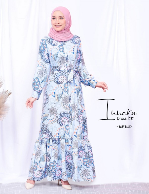 INNARA DRESS (BABY BLUE) 737 / P737