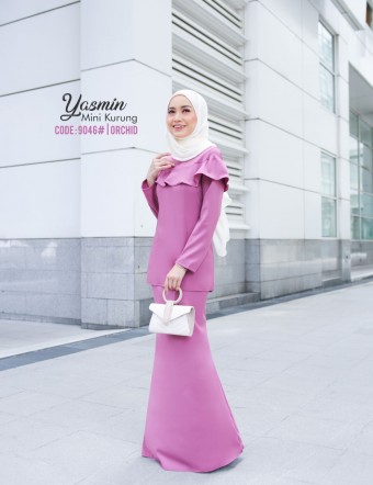 YASMIN MINI KURUNG (ORCHID) 9046
