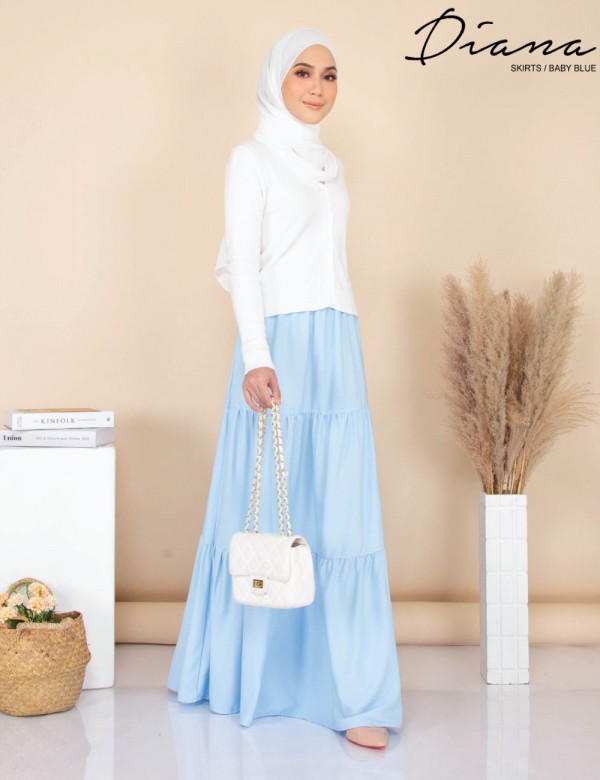 DIANA SKIRT (BABY BLUE) 9094 / P9094