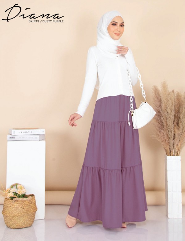 DIANA SKIRT (DUSTY PURPLE) 9094 / P9094