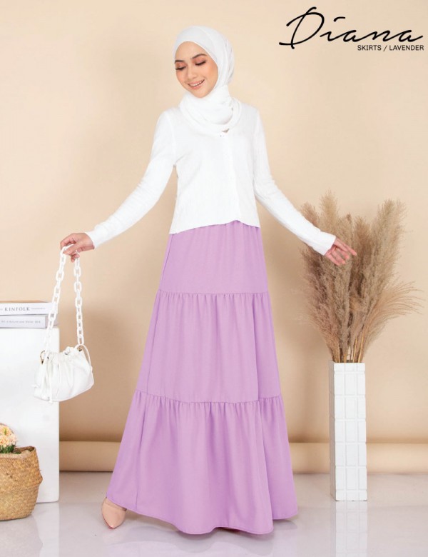 DIANA SKIRT (LAVENDER) 9094 / P9094