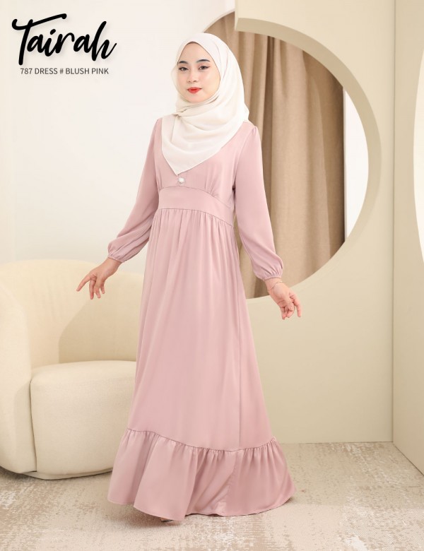 TAIRAH DRESS (BLUSH PINK) 787 / P787