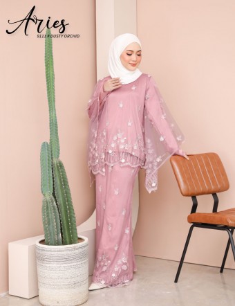 ARIES KURUNG MODERN (DUSTY ORCHID) 9111