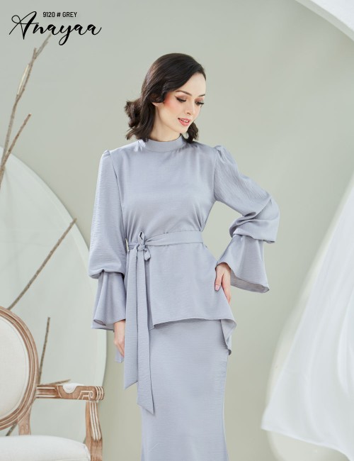 ANAYAA KURUNG MODERN (GREY) 9120 / P9120