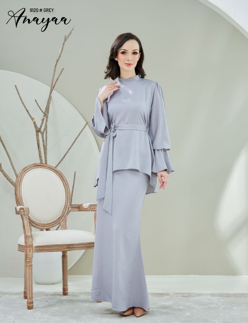 ANAYAA KURUNG MODERN (GREY) 9120 / P9120