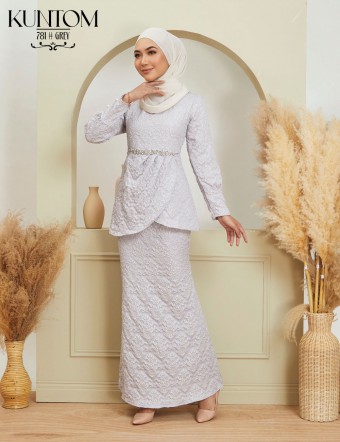 KUNTOM KURUNG (GREY) -781 / P781 / SP781