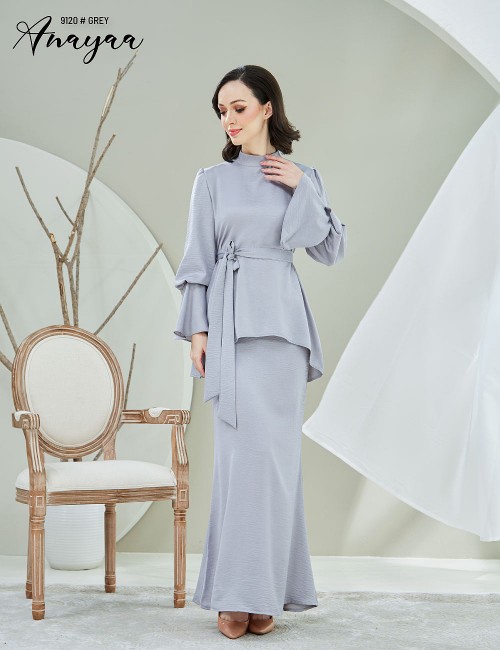 ANAYAA KURUNG MODERN (GREY) 9120 / P9120