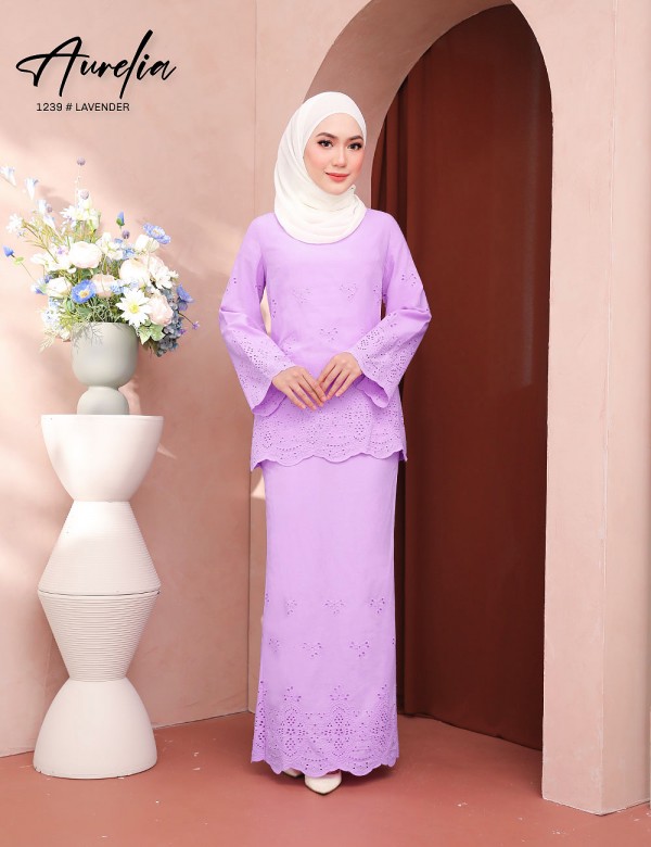 AURELIA KURUNG MODERN (LAVENDER) 1239 / P1239