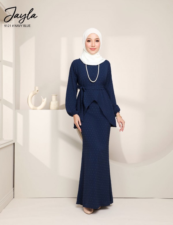 JAYLA KURUNG MODERN (NAVY BLUE) 9121