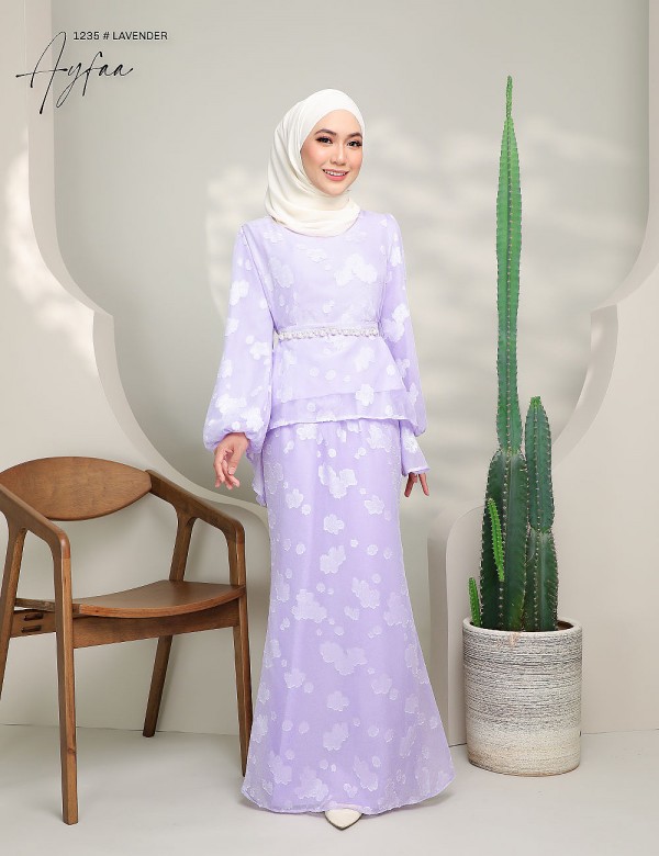 AYFAA KURUNG MODERN (LAVENDER) 1235 / P1235