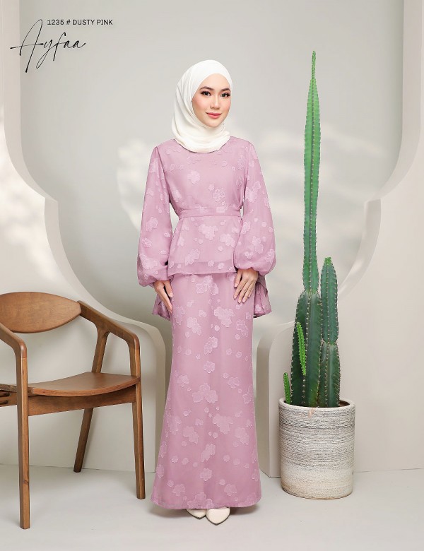 AYFAA KURUNG MODERN (DUSTY PINK) 1235 / P1235