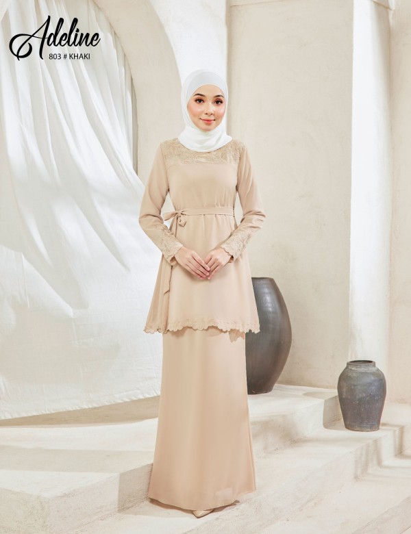 ADELINE KURUNG MODERN (KHAKI) 803 / P803 / SP803