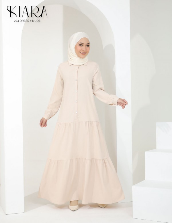 KIARA DRESS (NUDE) 793 / P793