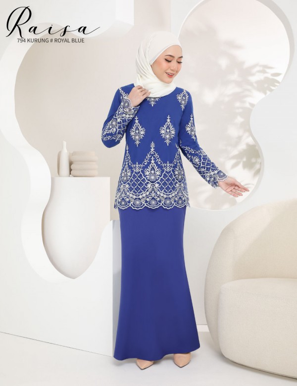 RAISA KURUNG MODERN (ROYAL BLUE) 794 / P794 / SP794