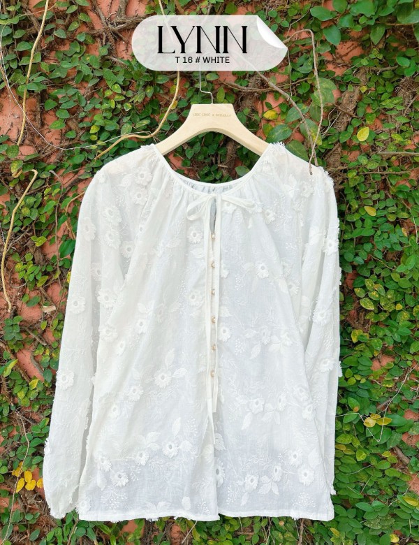 LYNN TOP (WHITE) T16