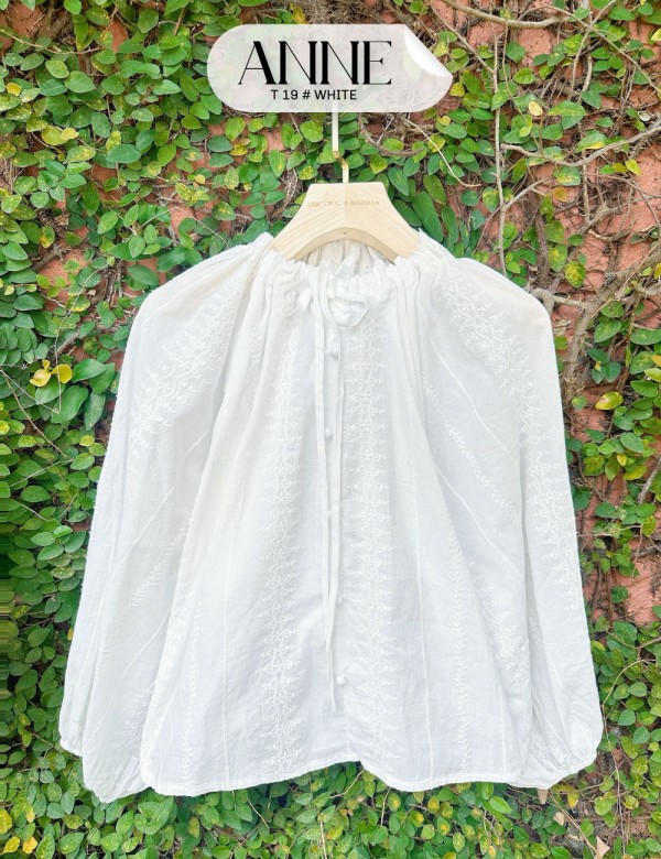 ANNE TOP (WHITE) T19