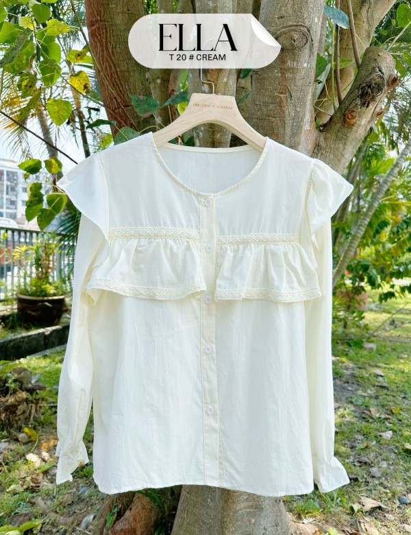 ELLA TOP (CREAM) T20