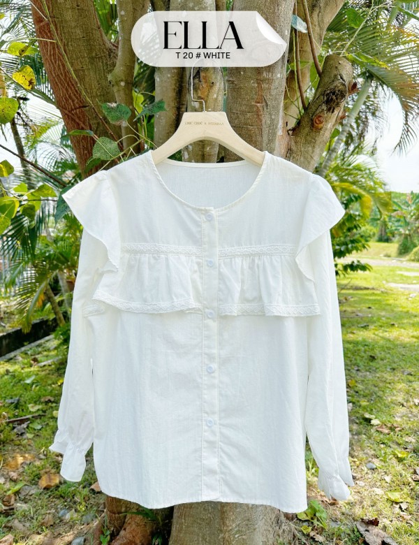 ELLA TOP (WHITE) T20