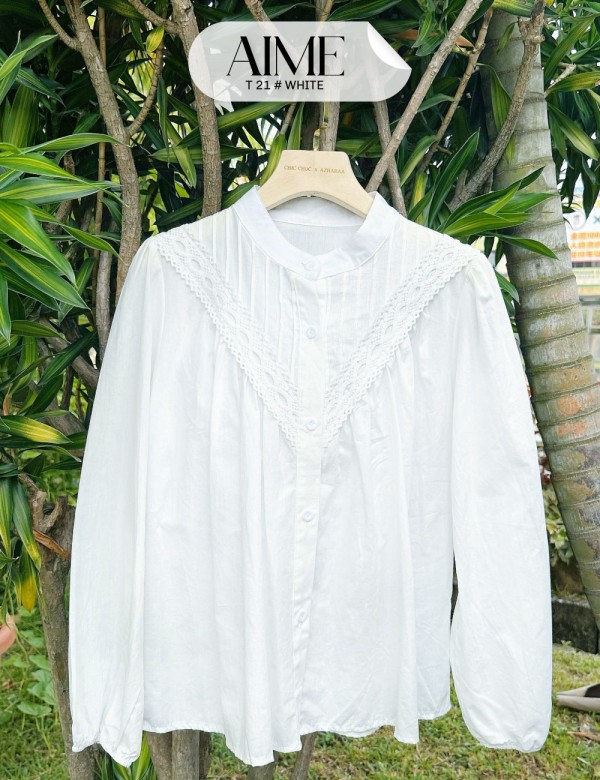 AIME TOP (WHITE) T21