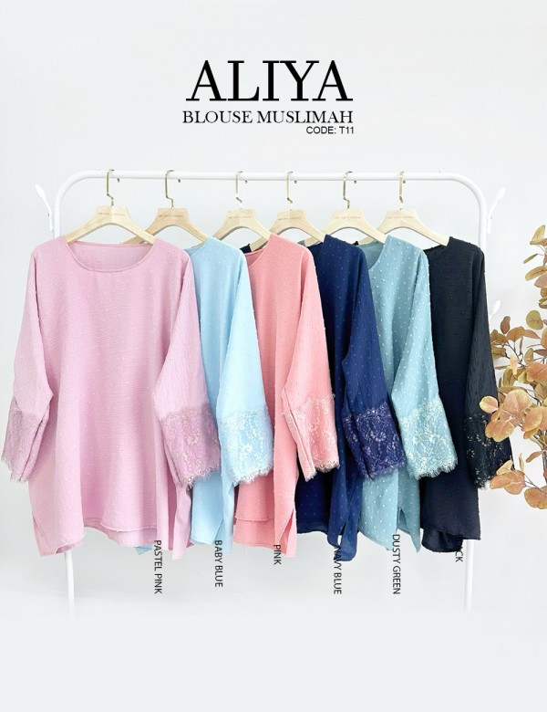 ALIYA BLOUSE (BLACK) T11
