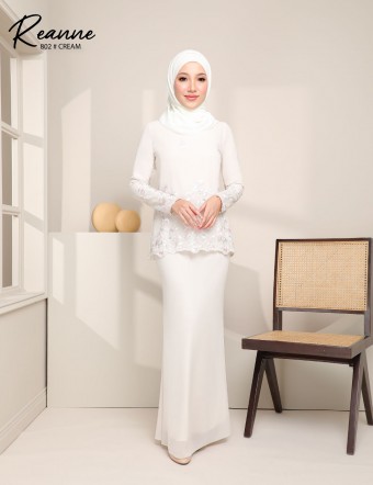 REANNE KURUNG MODERN (CREAM) 802 / P802