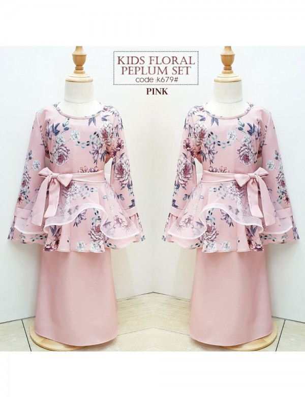 KIDS KURUNG MODERN (PINK) K679