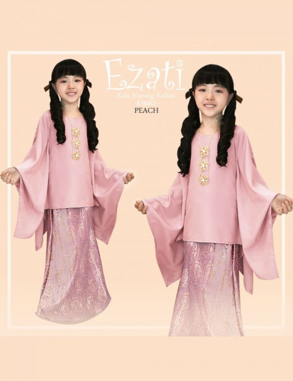 EZATI KID KAFTAN SET (PURPLE) K9062