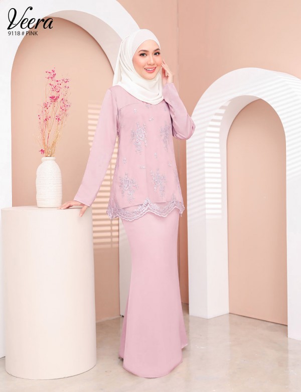 VEERA KURUNG MODERN (PINK) 9118 / P9118