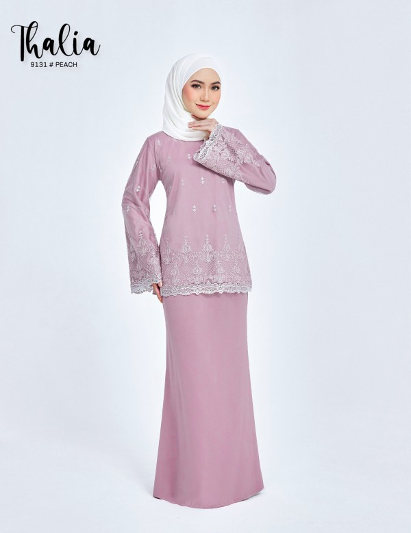 THALIA KURUNG MODERN (PEACH) 9131