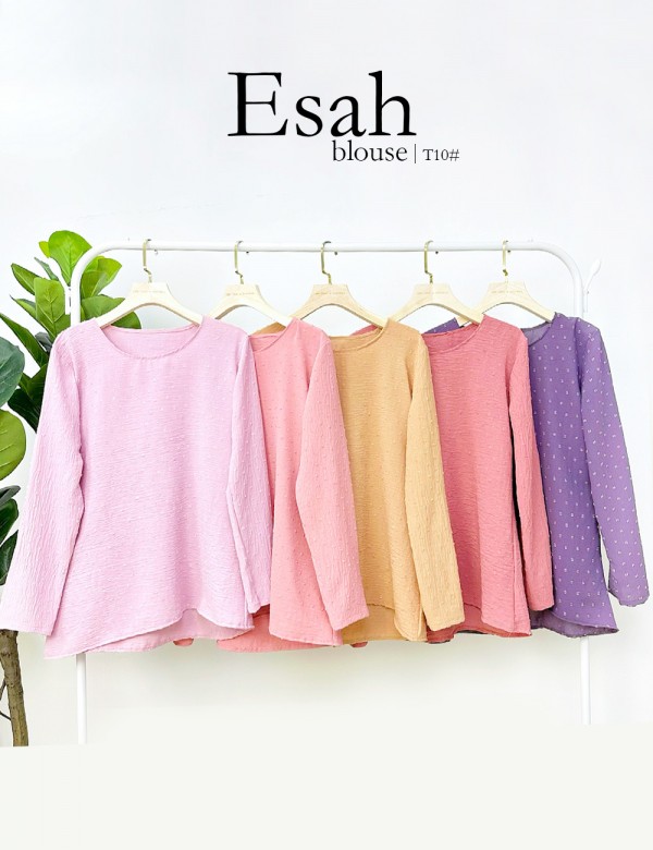 ESAH BLOUSE (ROSEWOOD) T10