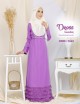 LAILY DRESS WITH TULLE MESH (LAVENDER) 710