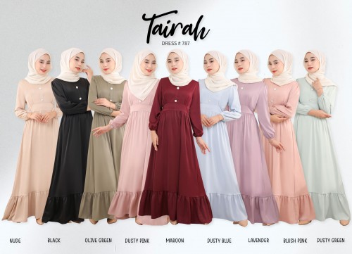 TAIRAH DRESS (BLUSH PINK) 787 / P787