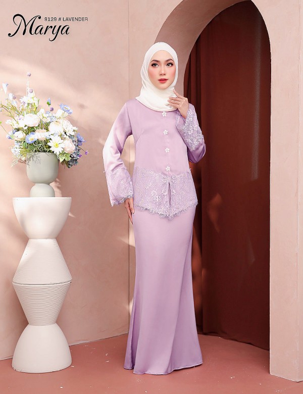 MARYA KURUNG MODERN (LAVENDER) 9129 (ACC24 OUT OF STOCK,NOT INCLUDE)