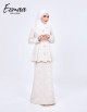 EZMAA KURUNG MODERN (CREAM) 1266 - ( Accessories Not Included PWP add on RM4 for 4 pcs )