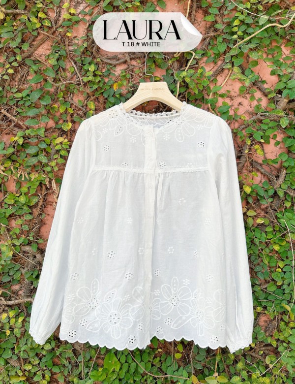 LAURA TOP (WHITE) T18