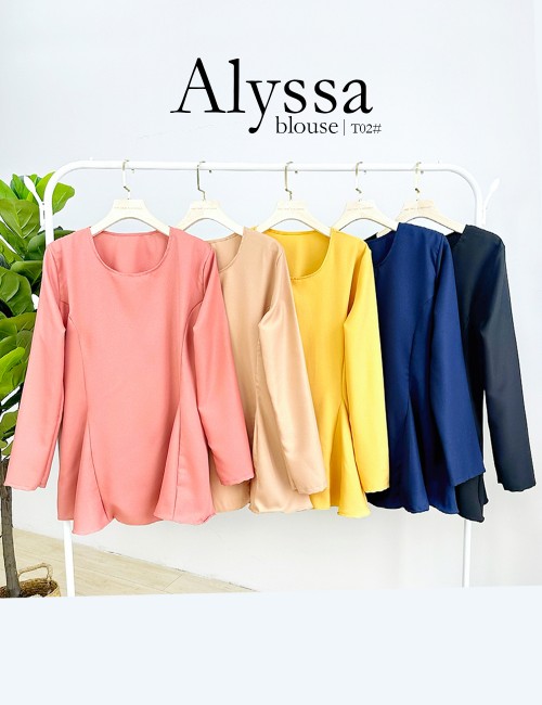 ALYSSA BLOUSE WITH POCKET (NUDE) T02