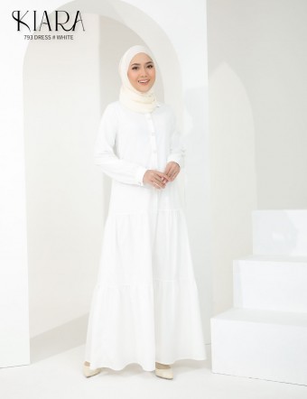 KIARA DRESS (WHITE) 793 / P793