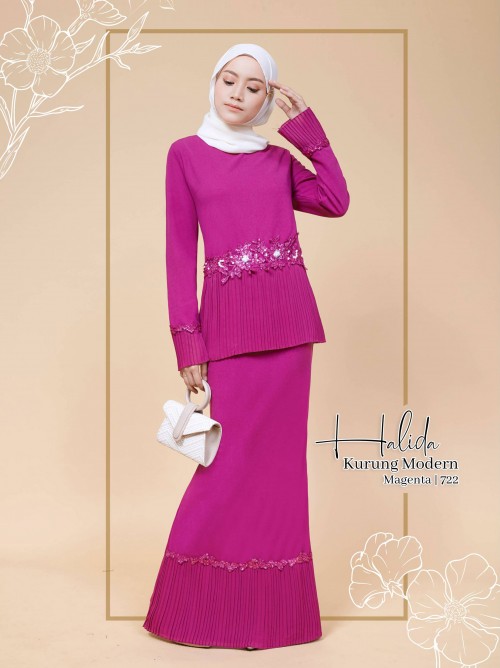 HALIDA KURUNG (MAGENTA) 722 / P722
