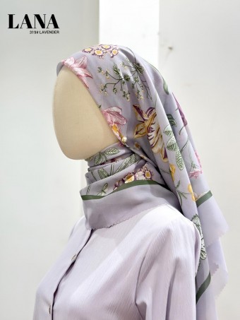 LANA BAWAL PRINTED COTTON (LAVENDER) 319