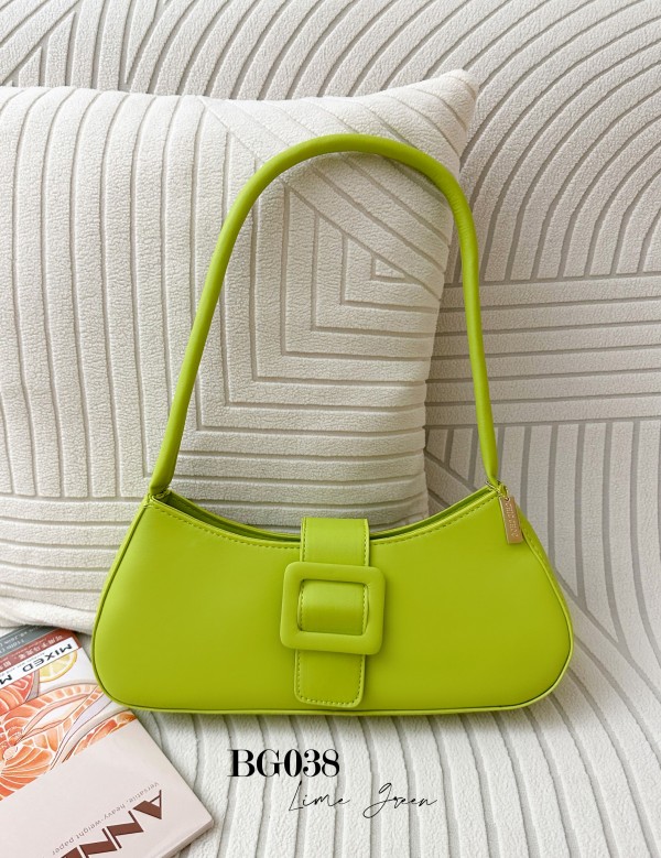 CHIC CHOC HANDBAG (LIME GREEN) BG038