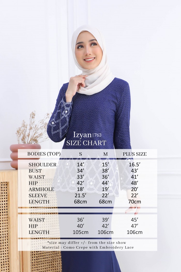 IZYAN KURUNG MODERN 763(SKIRT)ONLY#