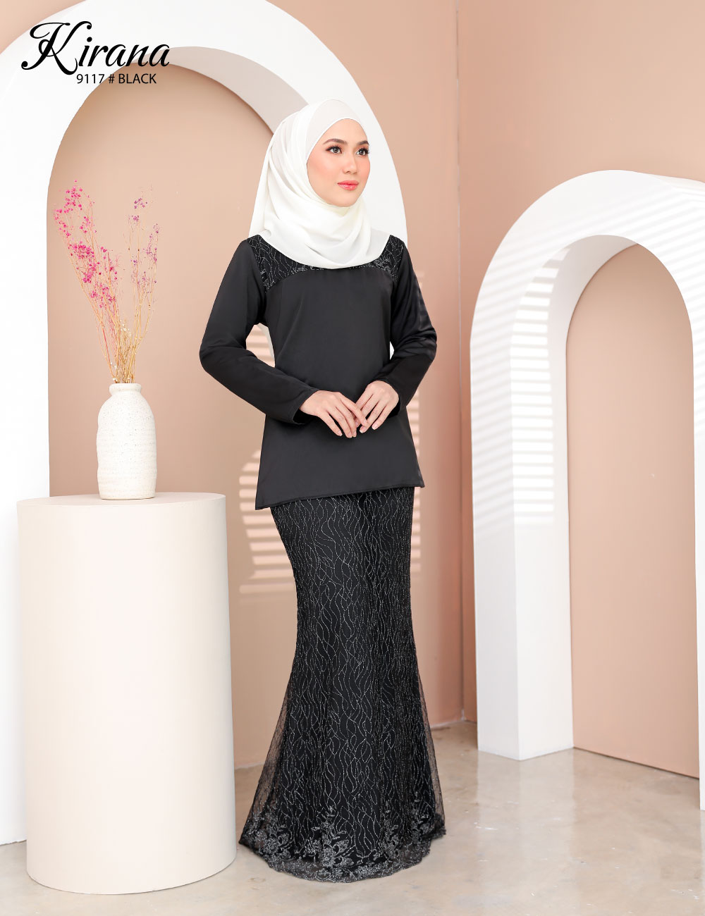 Baju kurung hotsell lace 2018